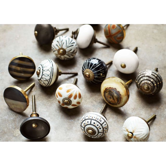 Keramická úchytka Bead