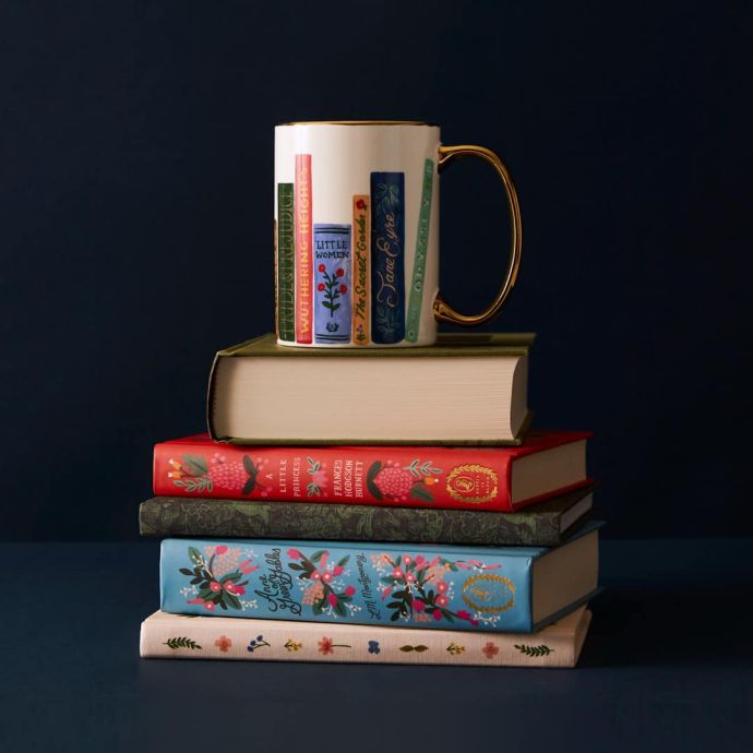 Porcelánový hrnek Book Club 470ml