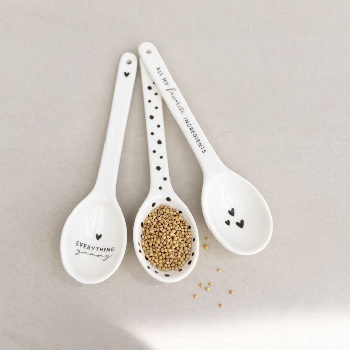 Keramická lžíce Hearts Yummy Dots 16 cm