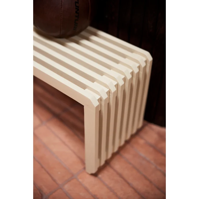 Dřevěná lavice Slatted Sungkai Sand 160 cm