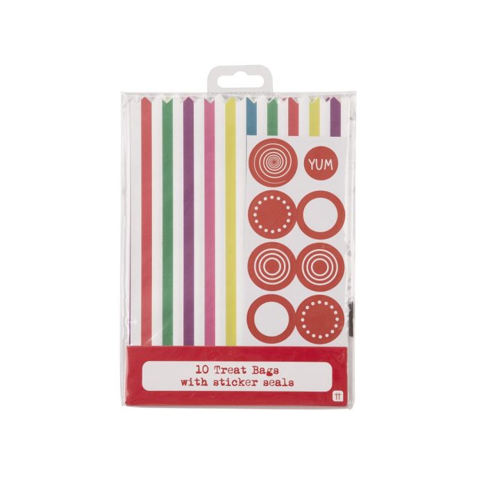 Papírový sáček Treat Bag Multi-colour – 10 ks