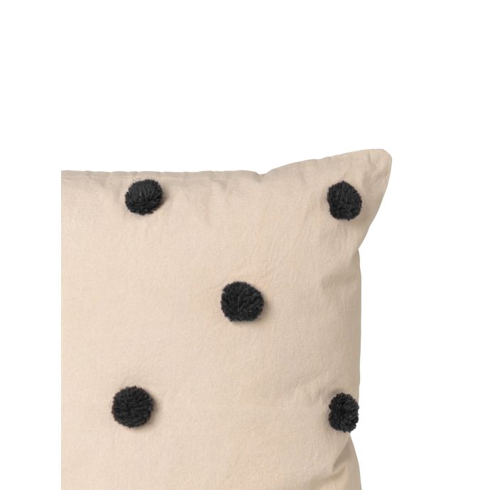 Polštář s výplní Dot Tufted Sand 50x50 cm