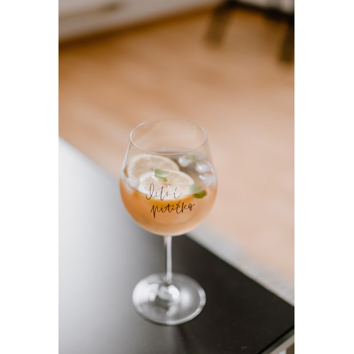 Sklenice na drink Letní pitíčko