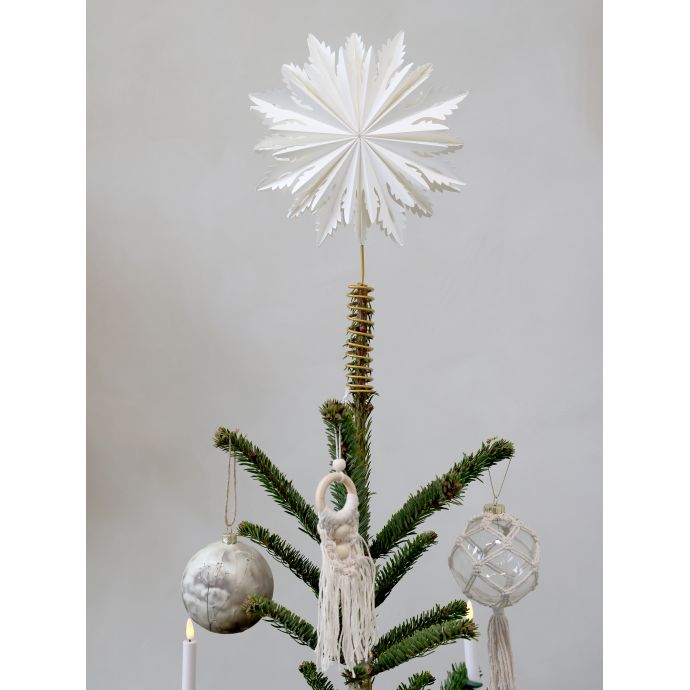 Vánoční ozdoba na stromeček Cream 20cm