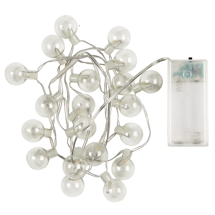 Světelný LED drátek Snowballs 173 cm