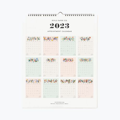 Nástěnný kalendář Mayfair Appointment 2023