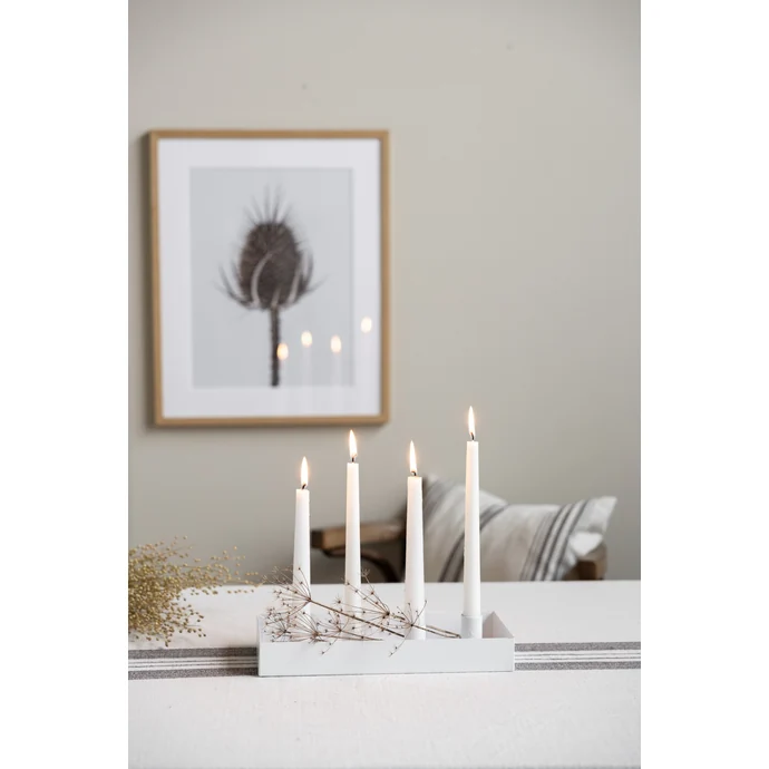 Flexibilní adventní svícen Sund White