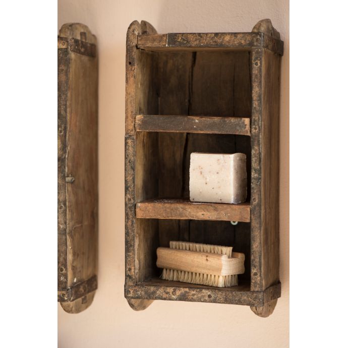 Dřevěný box s přihrádkami Brick mould