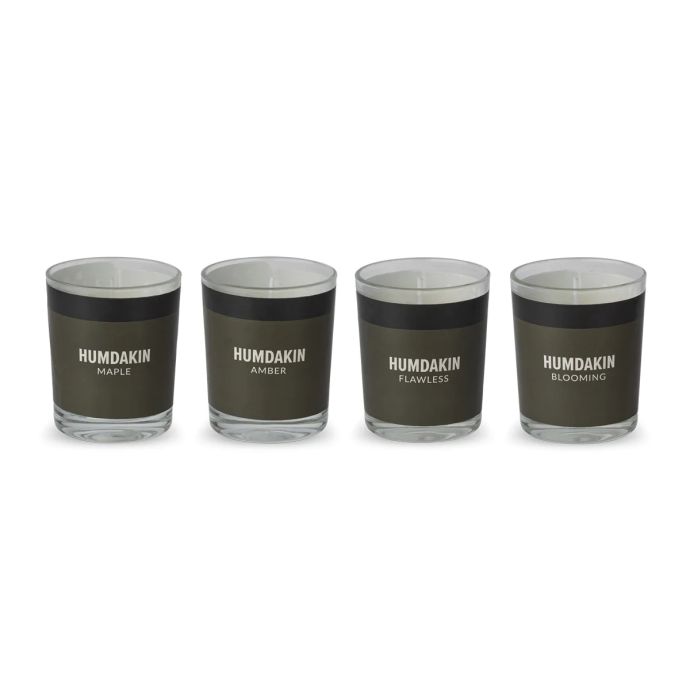 Vonné svíčky ve skle Hygge and Authentic - set 4 ks