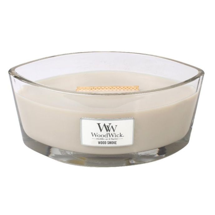 Vonná svíčka WoodWick - Wood Smoke 454g