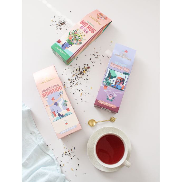 Organický bylinný čaj Cup of Ambition 75g + sítko