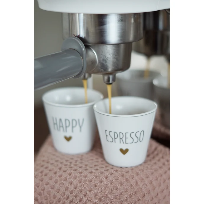 Hrneček na espresso Happy Gold Heart 100ml