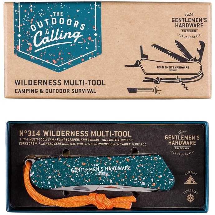 Multifunkční zavírací nůž Wilderness Multi Tool