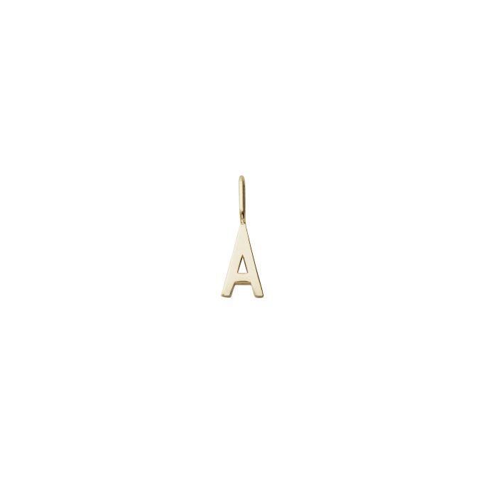 Pozlacený přívěsek Design Letters