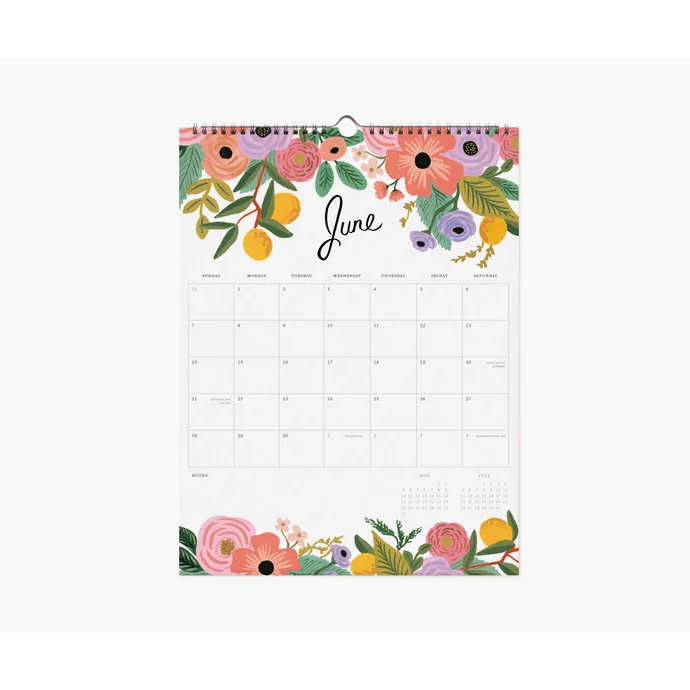 Nástěnný kalendář Garden Blooms 2020