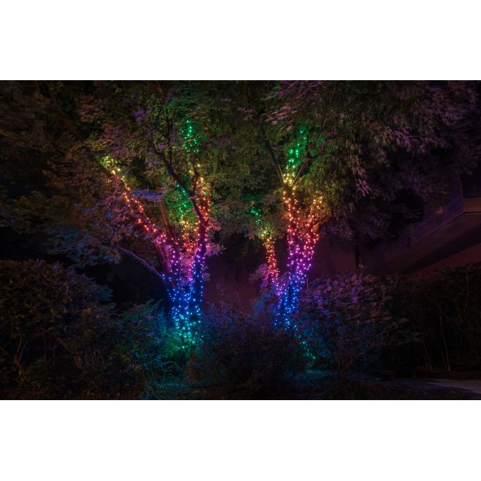 Chytrý LED světelný řetěz Twinkly Strings Multicolor + White - 250 žárovek