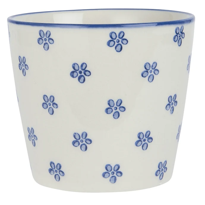 Latte cup Casablanca Bloom Blue