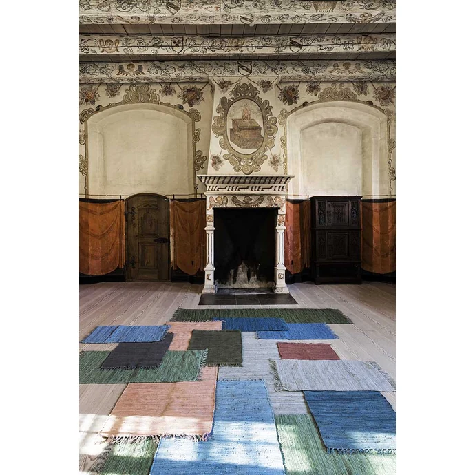 Bavlněný koberec Chindi mat Atlantic 70×130 cm