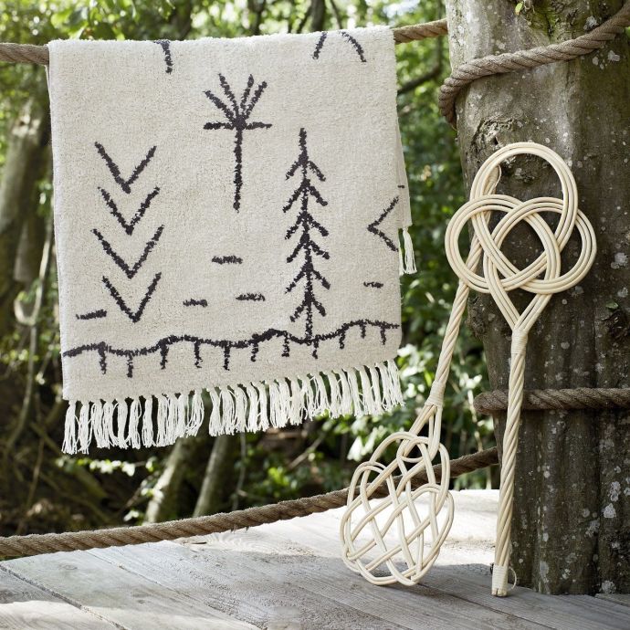 Ratanový klepač na koberce Natural Rattan