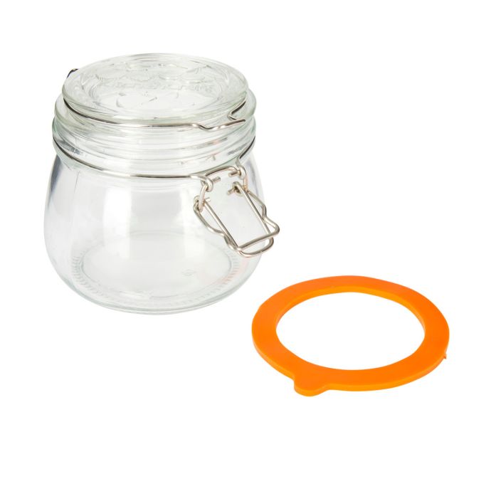 Zavařovací sklenice s klipem 500ml