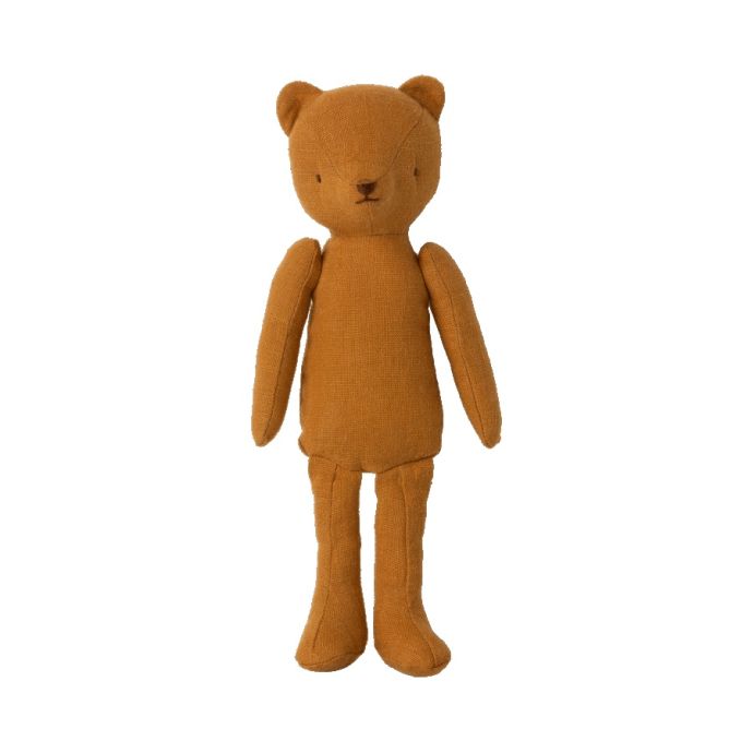 Lněný medvídek Mum