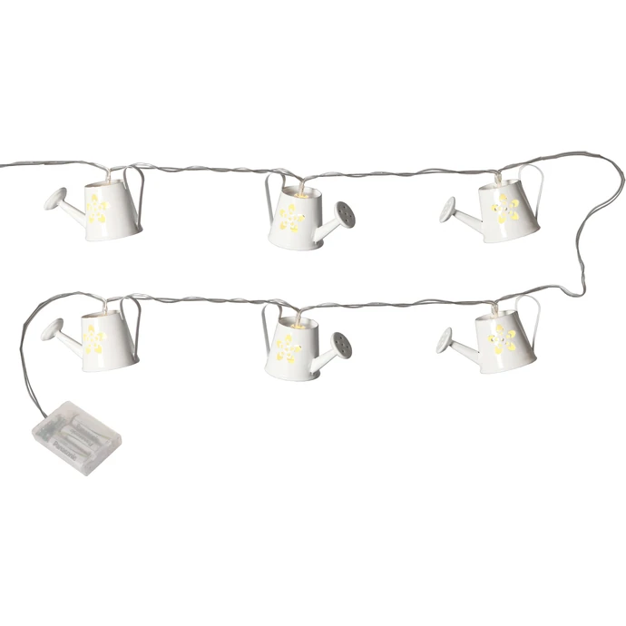 Světelný LED řetěz s konvičkami Tinworks