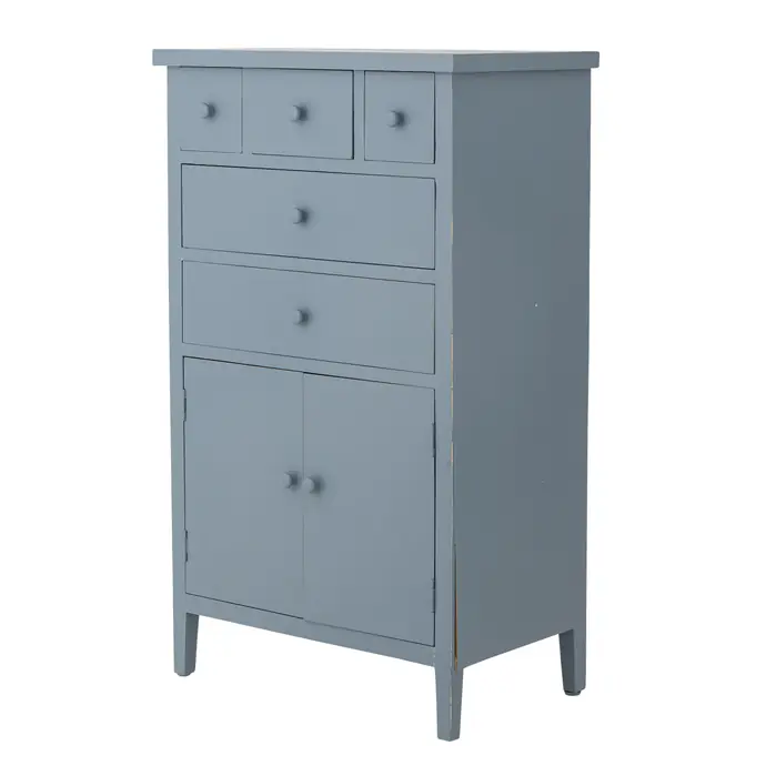 Dřevěná komoda Allison Blue