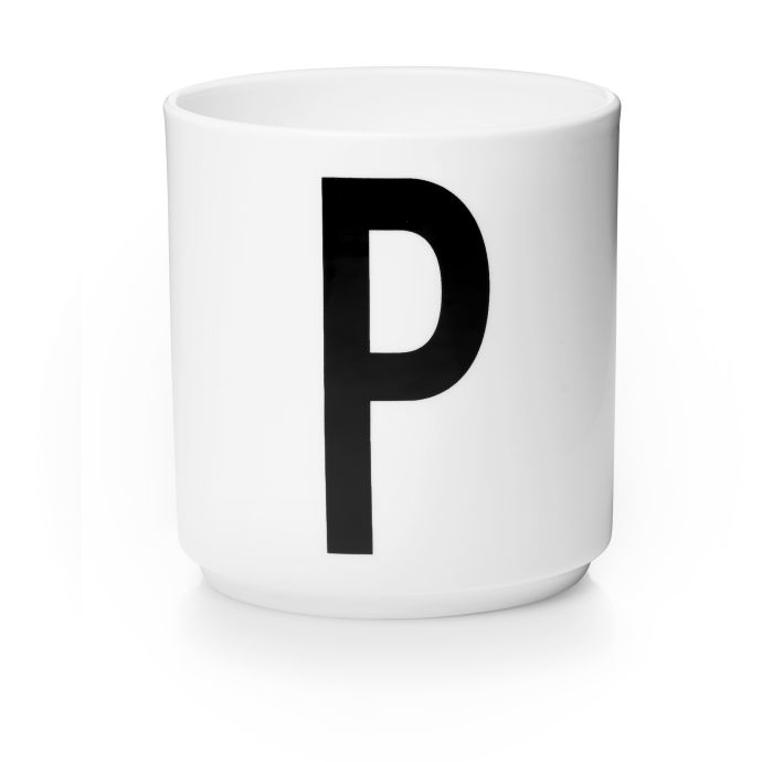 Porcelánový hrneček/dózička Letters