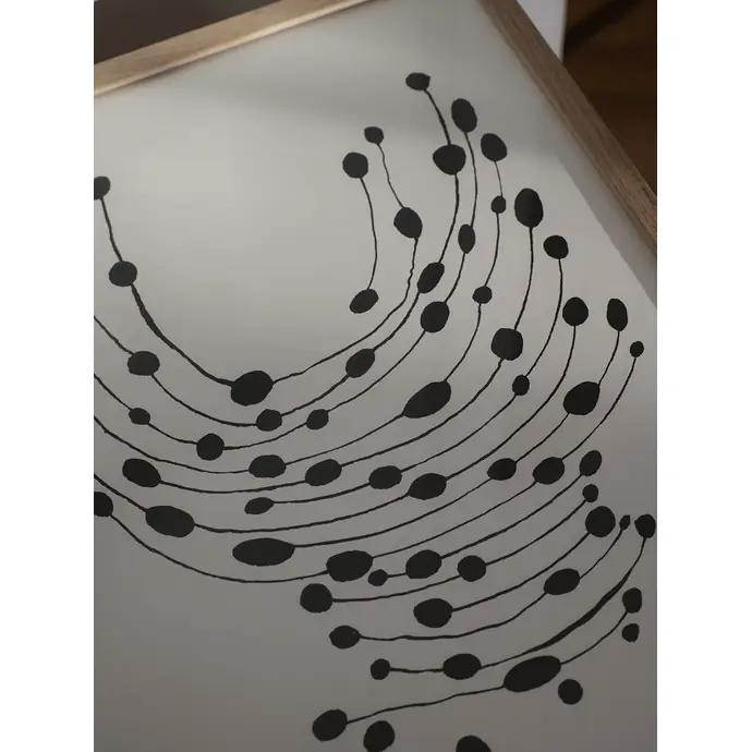 Autorský plakát Dancing Dots by Leise Dich Abrahamsen 21x29,7 cm