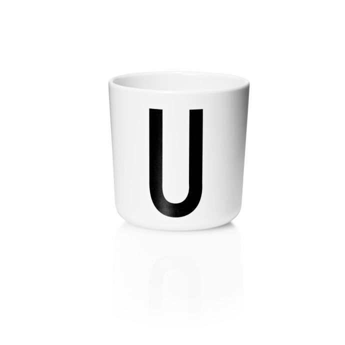 Dětský melaminový hrneček Letters