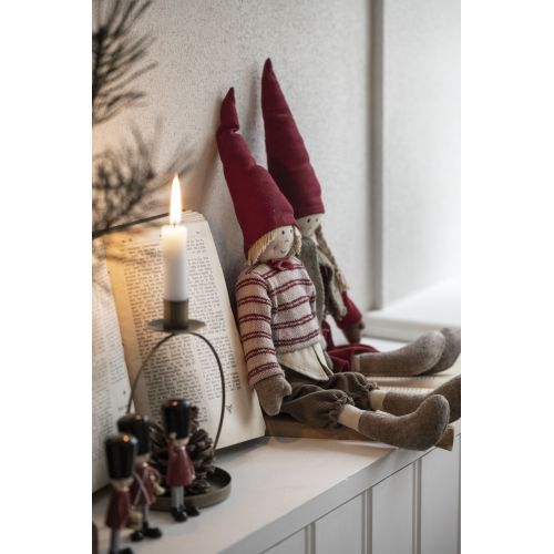 Vánoční dekorace Santa's Helpers Hansine/Harald 50cm
