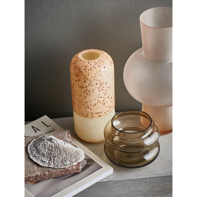 Skleněná váza Peach Matt Vase