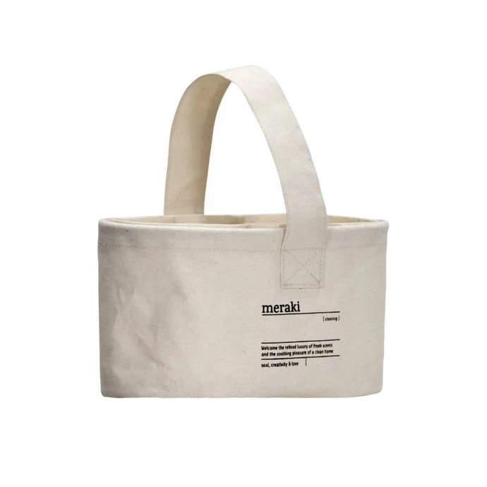 Úložný textilní košík Meraki Clean White