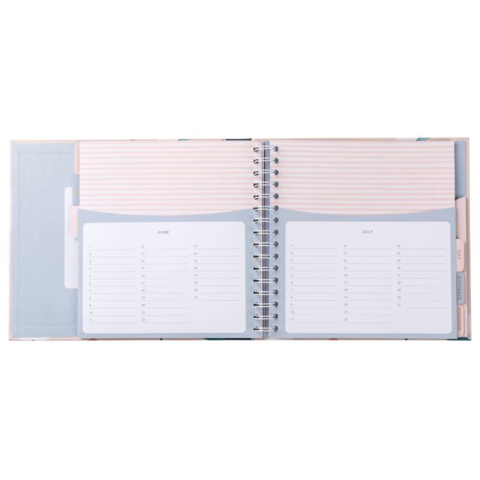 Plánovač narozenin a výročí Card Book Pink