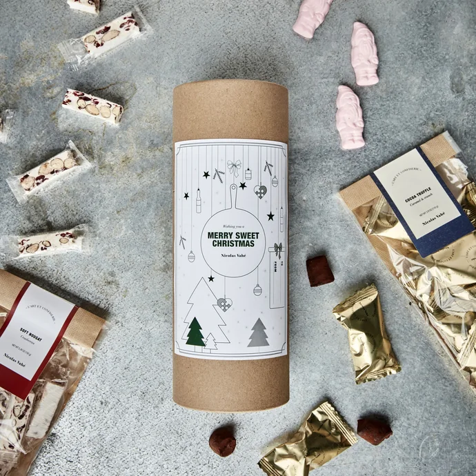 Dárkový box se sladkostmi Merry Christmas