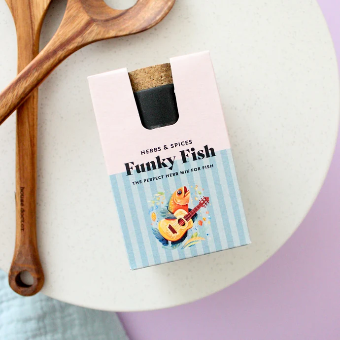 Směs koření na ryby Funky Fish 80 g + dóza