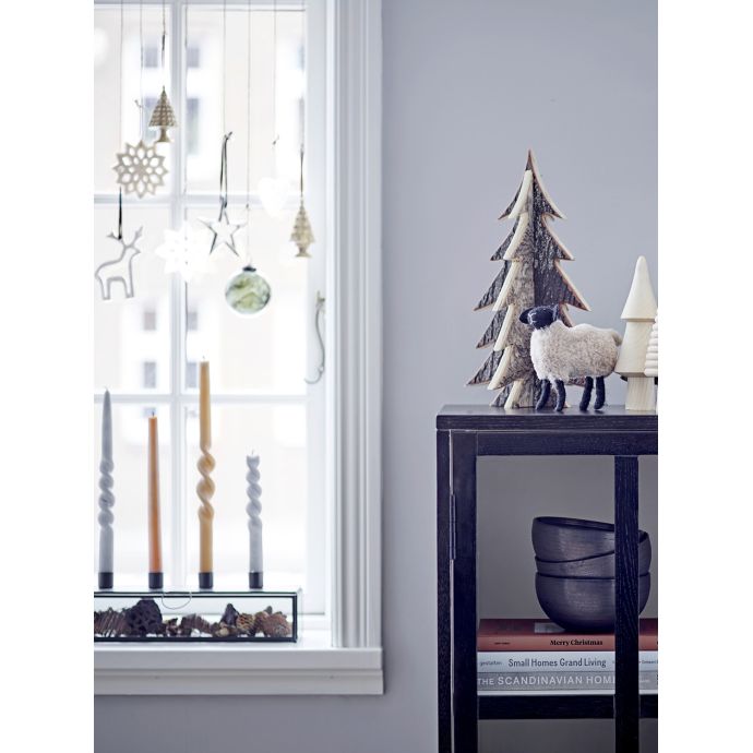 Závěsná vánoční ozdoba Rooni Silver Aluminium