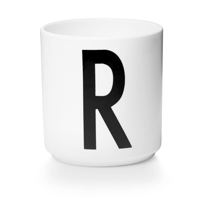Porcelánový hrneček/dózička Letters