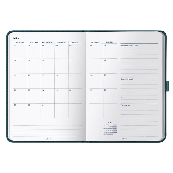 Týdenní plánovací diář Goals Diary Pine 2023