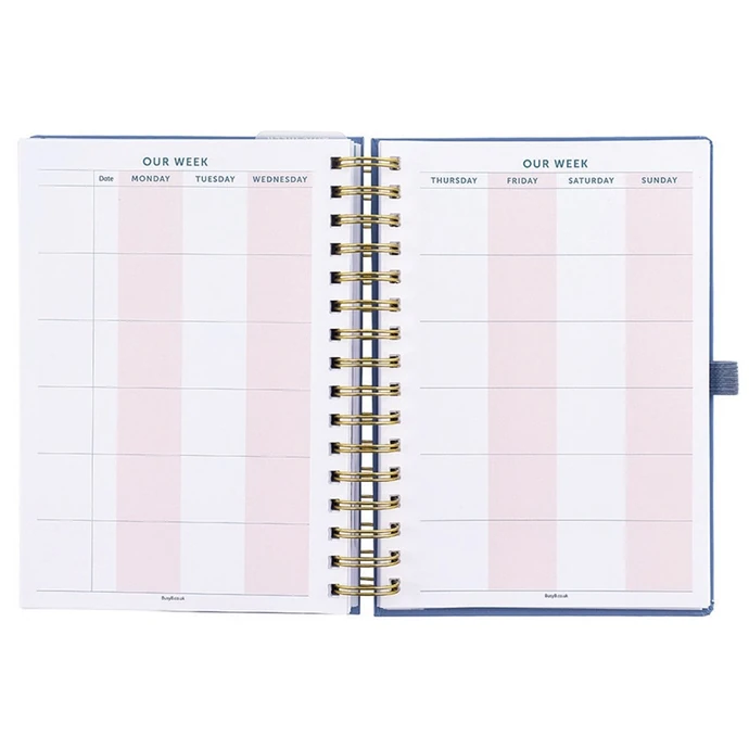 Plánovací diář na 17 měsíců Pretty Life Planner