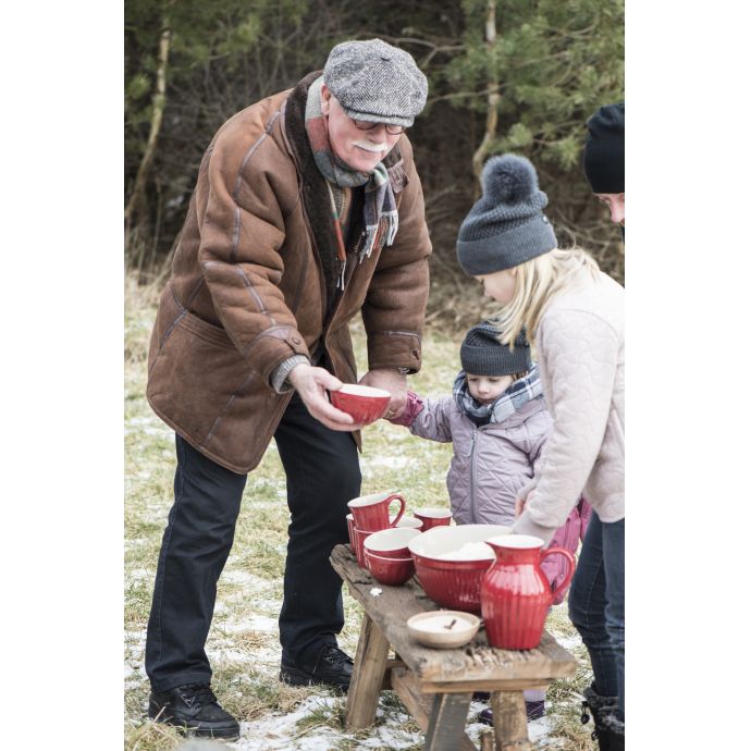 Džbán 19 cm Mynte red
