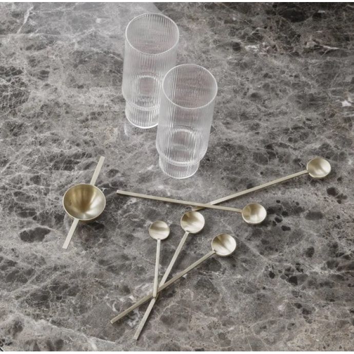Sklenice Ripple Long - set 4ks