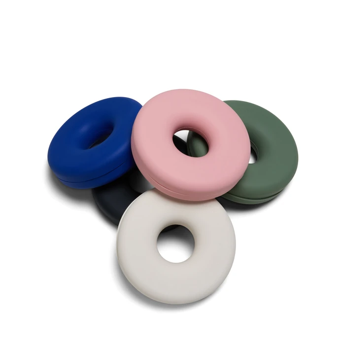 Silikonový organizér kabelů Bagel Pearl