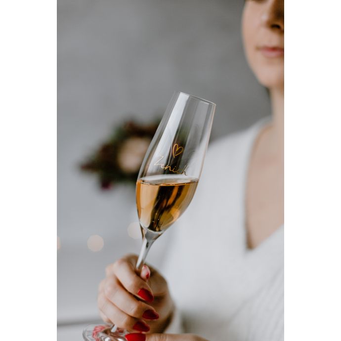 Sklenice na sekt Ženich