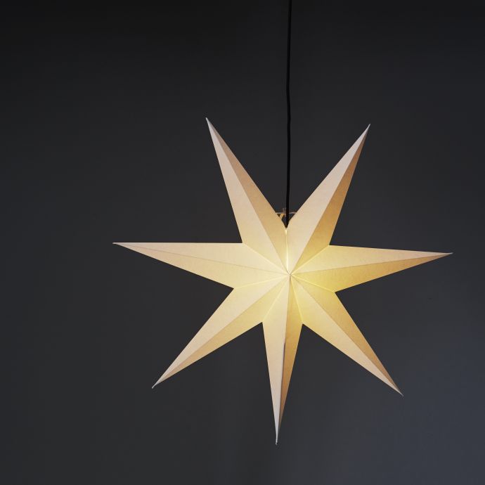 Závěsná svítíci hvězda Star Frozen 70 cm