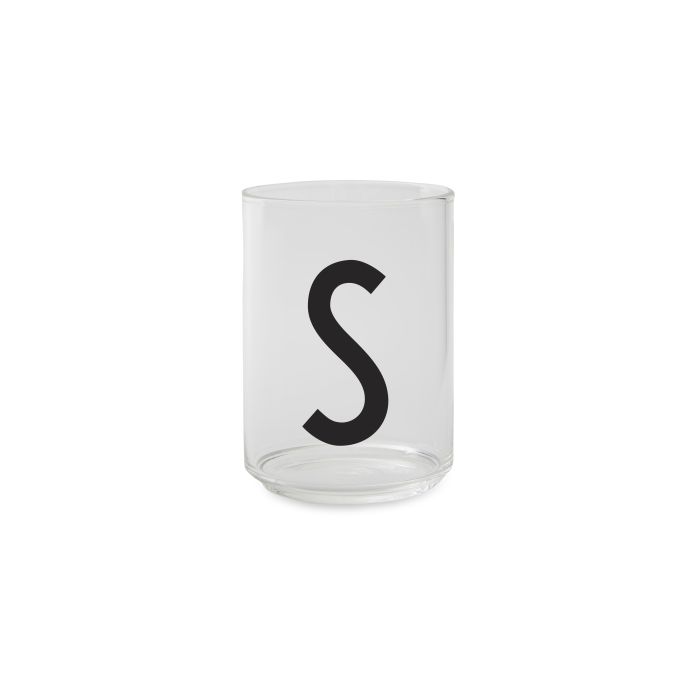 Sklenička s písmenem Letters