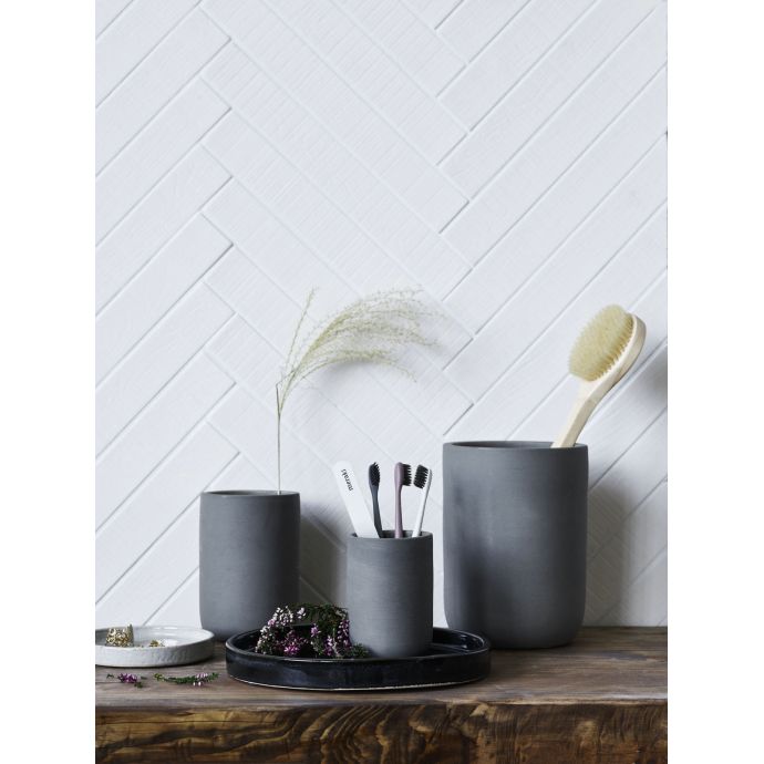 Keramický tác Black 25 cm