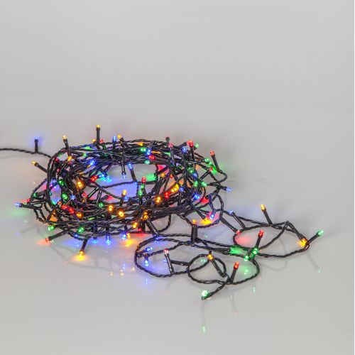 Venkovní světelný LED řetěz Multicolor Flashy