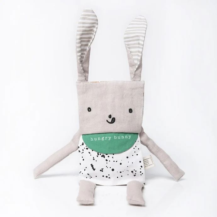 Hračka z organické bavlny Flippy Friend Bunny