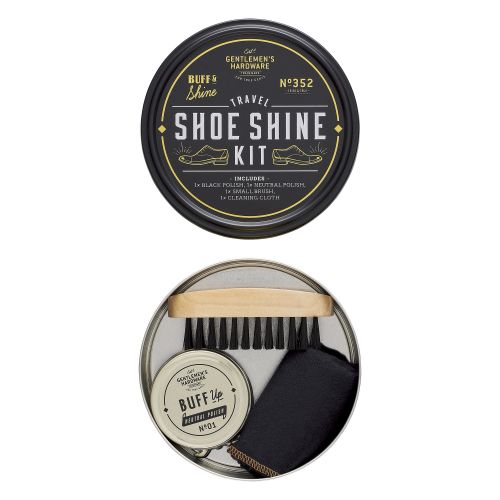 Sada na čištění obuvi Travel Shoe Shine Kit